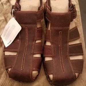 Dr. Scholl's Men's Gaston Leather Fisherman Sandal